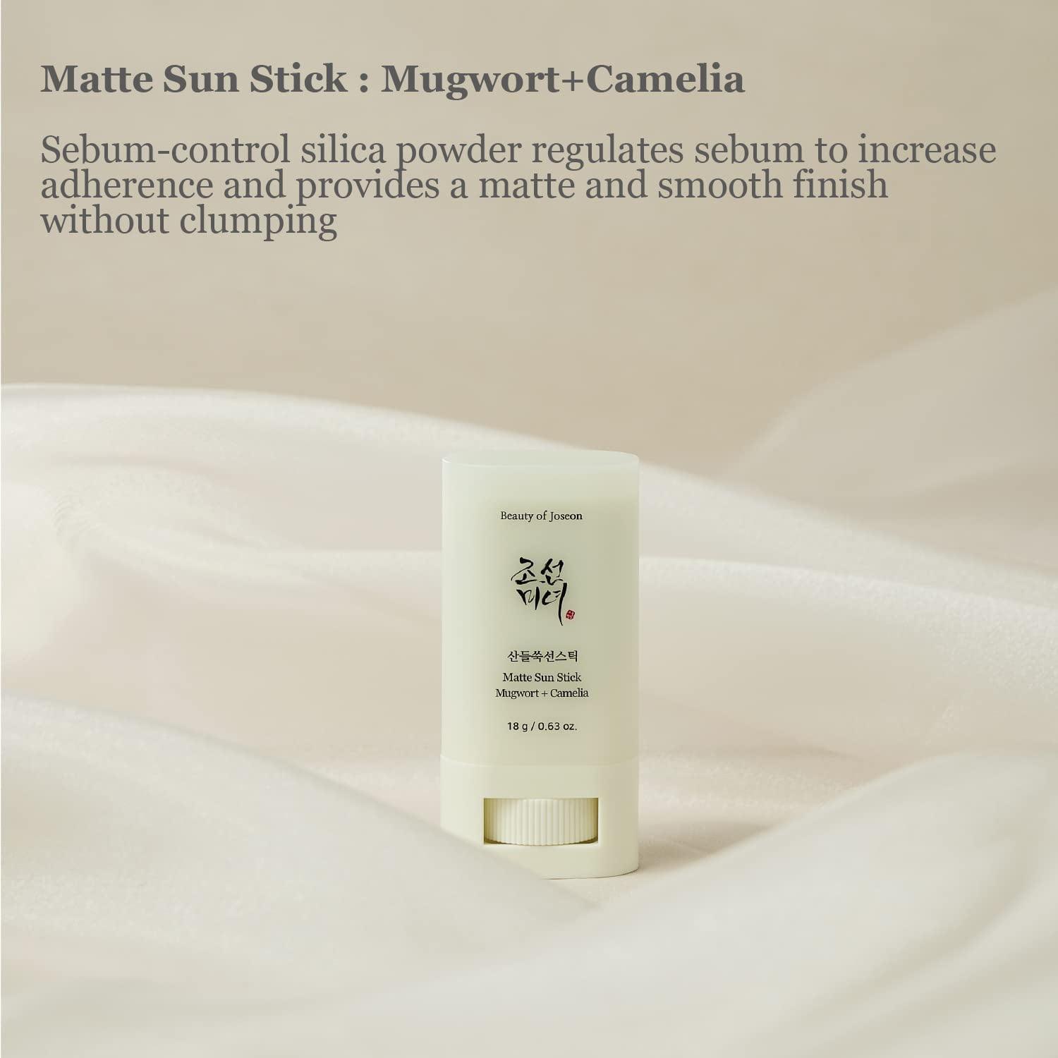 Beauty of Joseon Matte Sun Stick : Mugwort + Camilia | Hakolii