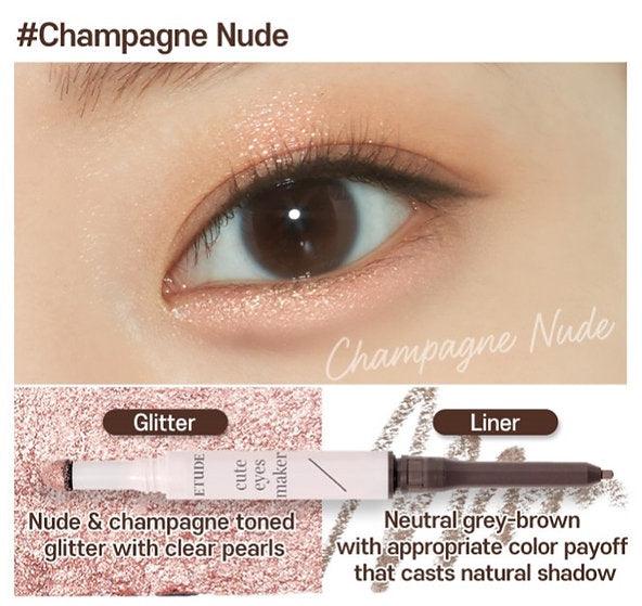 Etude Cute Eyes Maker: 2 Colors - Hakolii