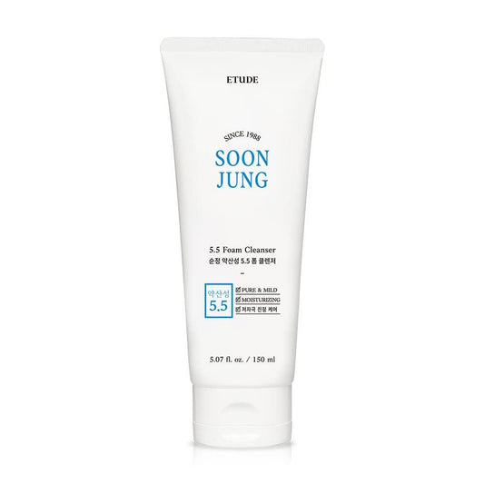 Etude Soon Jung PH 5.5 Foam Cleanser - Hakolii