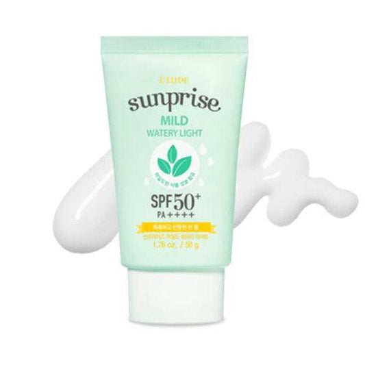 Etude Sunprise Mild Watery Light SPF 50 + PA ++++ - Hakolii