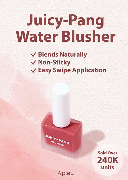 Juicy-Pang Water Blusher - Popping Cherry - Hakolii