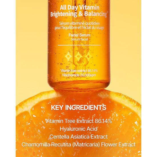 Jumiso All day Vitamin Brightening & Balancing Facial Serum - Hakolii