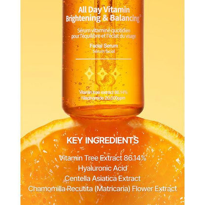 Jumiso All day Vitamin Brightening & Balancing Facial Serum - Hakolii