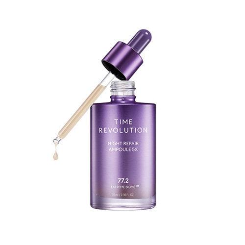 Missha Time Revolution Night Repair Ampoule 5x - Hakolii