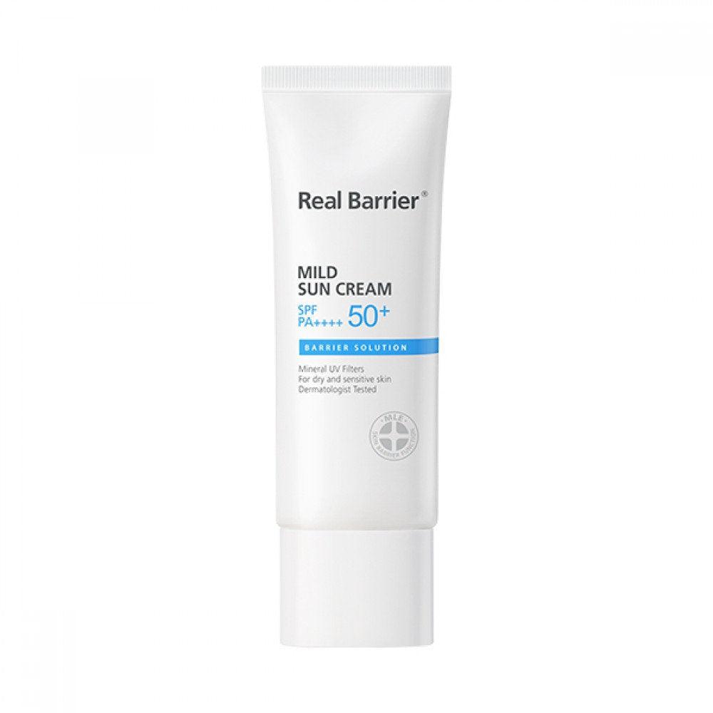 Real Barrier Mild Sun Cream SPF 50 + PA++++ - Hakolii