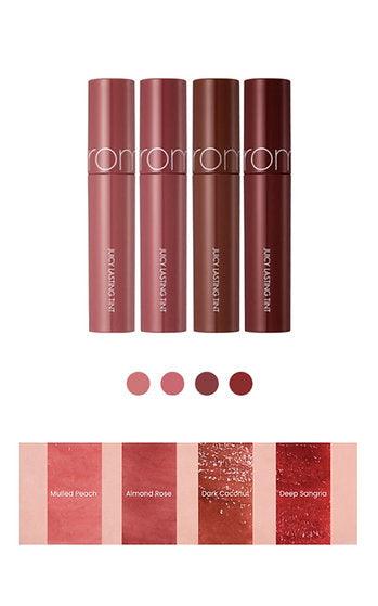 Rom&nd Juicy Lasting Tints Ripe Fruits Series: 4 Colors - Hakolii