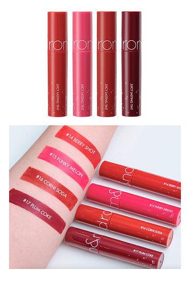 Rom&nd Juicy Lasting Tints - Sparkling Series: 4 Colors - Hakolii