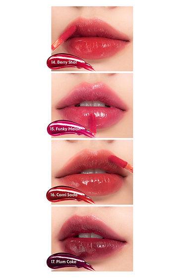 Rom&nd Juicy Lasting Tints - Sparkling Series: 4 Colors - Hakolii