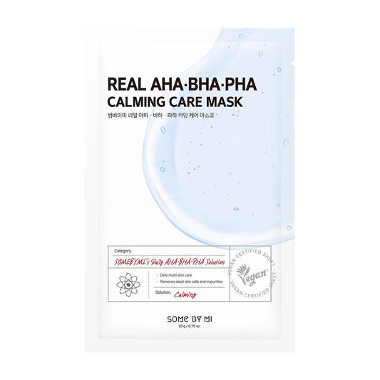 Some By Mi Real AHA BHA PHA Calming Care Mask - Hakolii