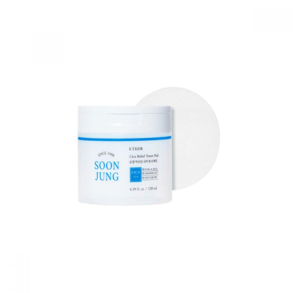 Soon Jung Cica Relief Toner Pads - Hakolii