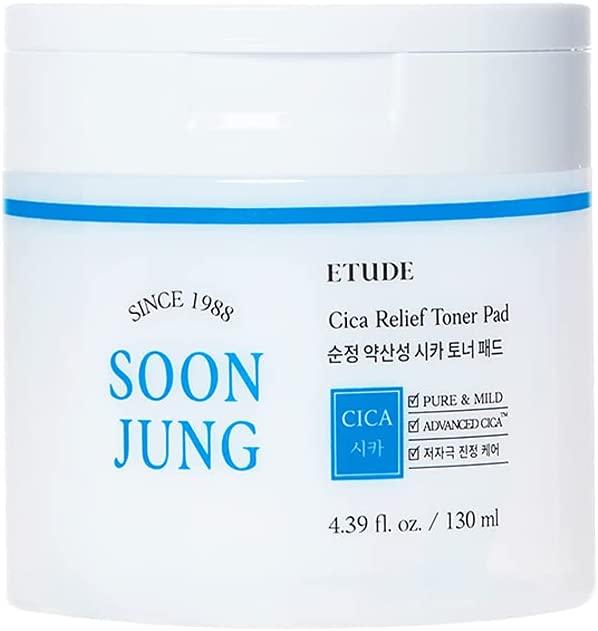 Soon Jung Cica Relief Toner Pads - Hakolii