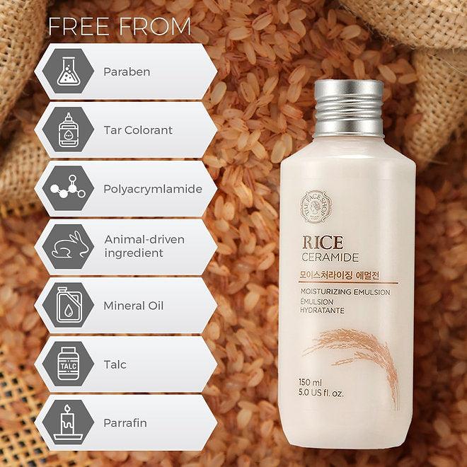 The Face Shop Rice Ceramide Moisture Emulsion - Hakolii