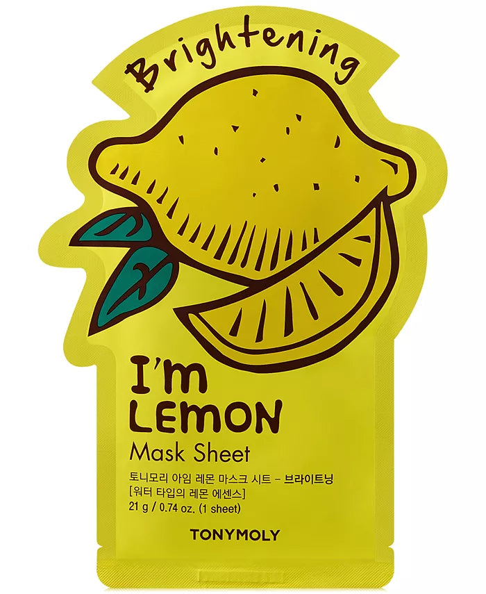 Tonymoly Brightening I'm Lemon Sheet Mask - Hakolii