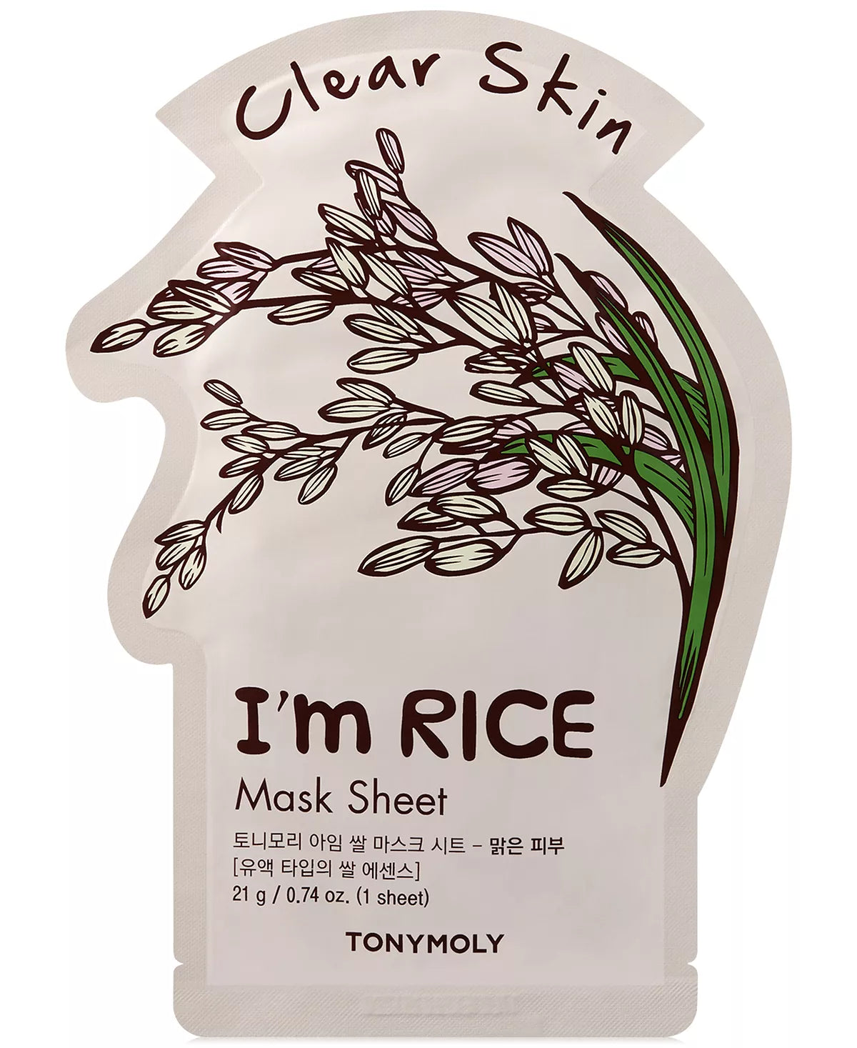 Tonymoly Clear Skin I'm Rice Sheet Mask - Hakolii