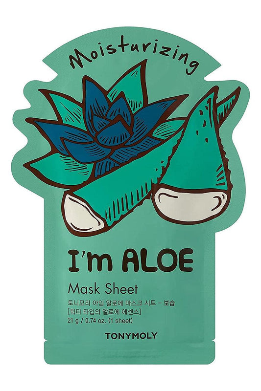 Tonymoly Moisturizing I'm Aloe Sheet Mask - Hakolii